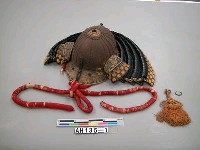 藏品(日本戰國時代武士甲胄－頭盔)的圖片